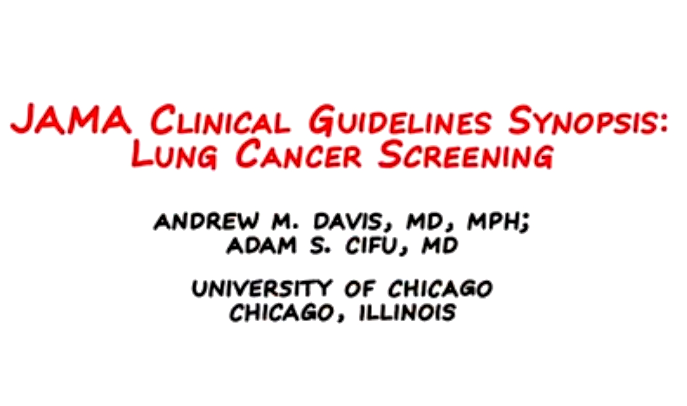 DIAGN�STICO PRECOCE DO C�NCER DE PULM�O: VEJA A ANIMA��O COM AS RECOMENDA��ES